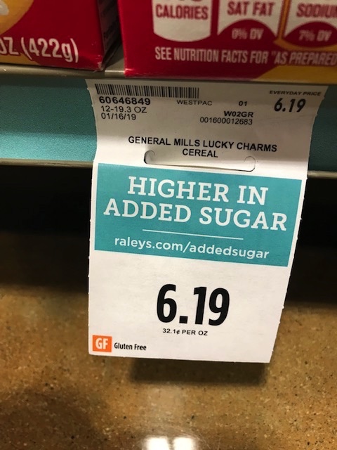 Higher In Added Sugar